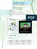 Project Plan Simple Electrical Circuit