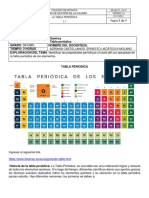 10 Guía 1 - Primer Periodo - Tabla Periodica Química.