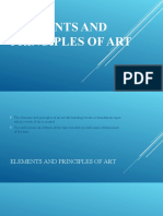 Elements and Principles of Art A