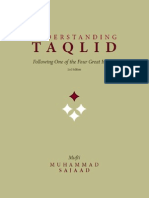 Understanding Taqleed