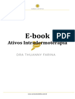 E-book sobre ativos para intradermoterapia
