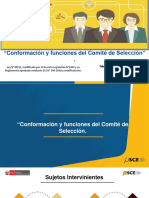 Conformación y Funciones Del Comité de Selección