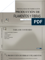 Producció'n de Fibras y Filamentos