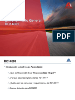 RC14001 Entrenamiento
