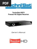 Download Technisat HDFV Manual by antoniofortese SN59216274 doc pdf