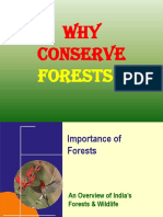 Why Conserve Forests SriPKSharmaIFS (Retd)