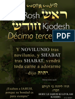 Rosh Kjodesh 13 Sidur