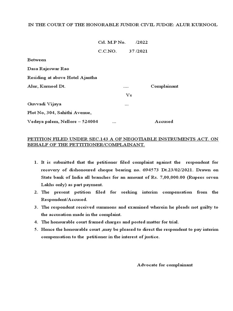143-a-petition-format-pdf