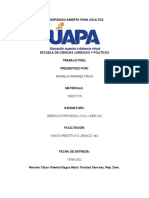 Derecho Procesal CIVIL II TRABAJO FINAL