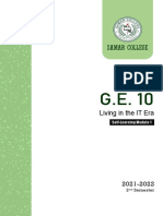 GE10 LearningModule1