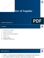 Overview of Angular