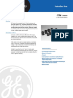 UltraView CCTV Lenses Datasheet