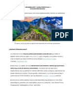 Información y Características - Civilizacion Inca