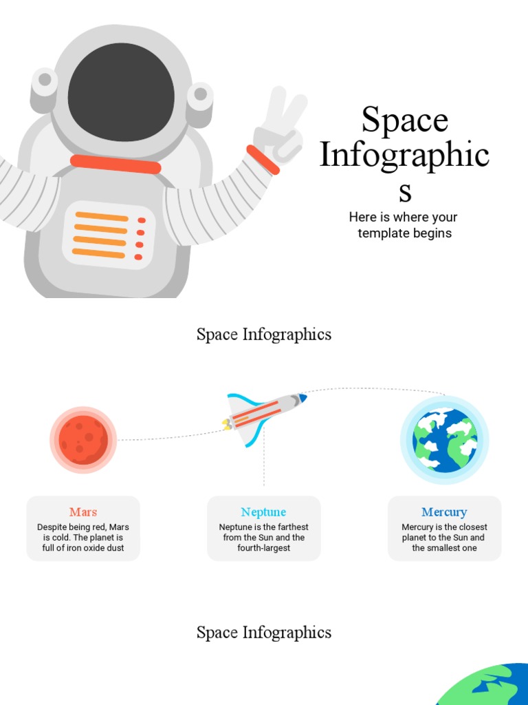 Space Infographics by Slidesgo PDF Solar System