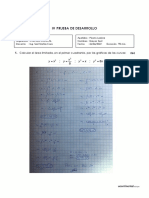 4 Prueba de Desarrollo (A) - Propuesto