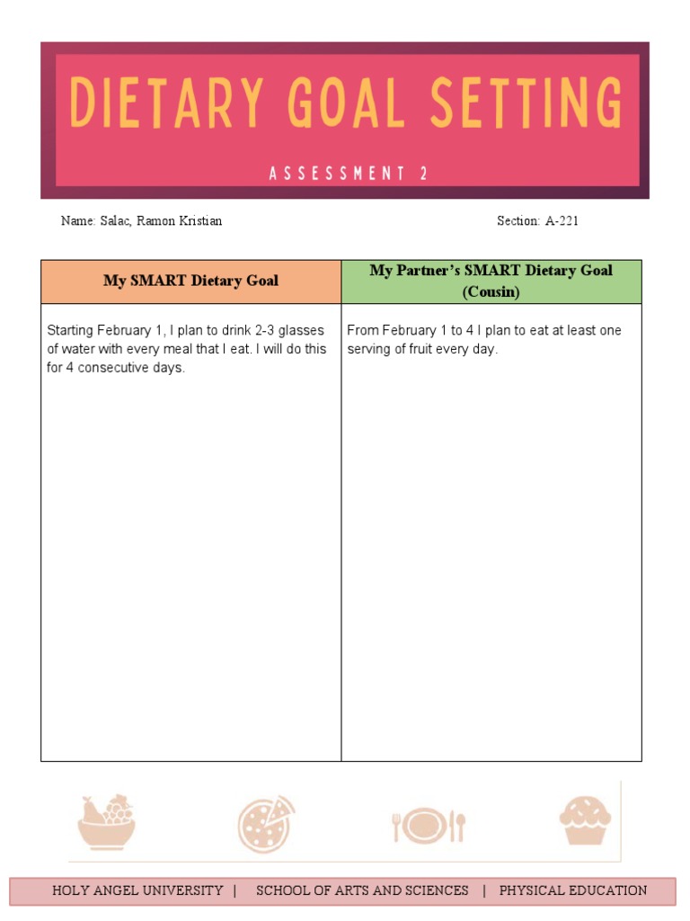 Dietary Goal Setting PDF