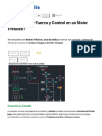 Conectar Fuerza y Control en Motores Trifásicos Delta y Estrella