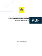 Pedoman Umum Manajemen Risiko PLN - Edisi Okt 2014
