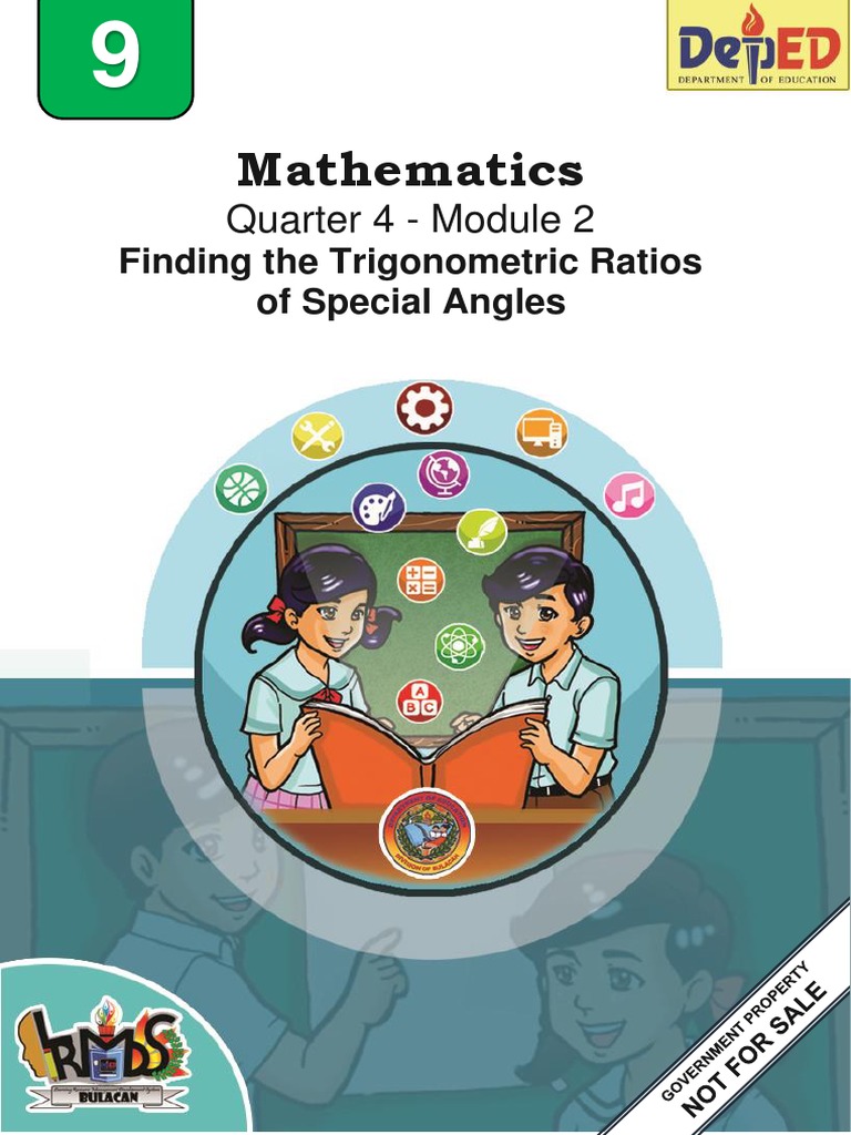 MATH-9-Q4-Module-2-Trigonometric-Ratios-of-Special-Angles-1 | PDF ...
