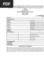 A Study OnKudumbashree ProjectA Poverty Eradication Programme in Kerala Performance