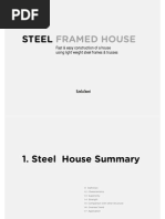 Steel Framed House - Eedosteel