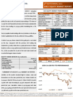 Daily Equity Market Report - 05.09.2022