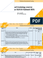 Ig010 Submit Rfa Training