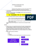 Immutable vs Mutable Objects in Python: A Guide to Understanding Object Mutability