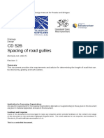 CD 526 Revision 3 Spacing of Road Gullies-Web