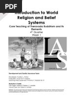 LAS Intro. To World Relg. Q4 Week1 Version 2