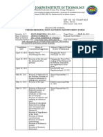 Thesis and Dissertation Advising Monitoring Form July 2020