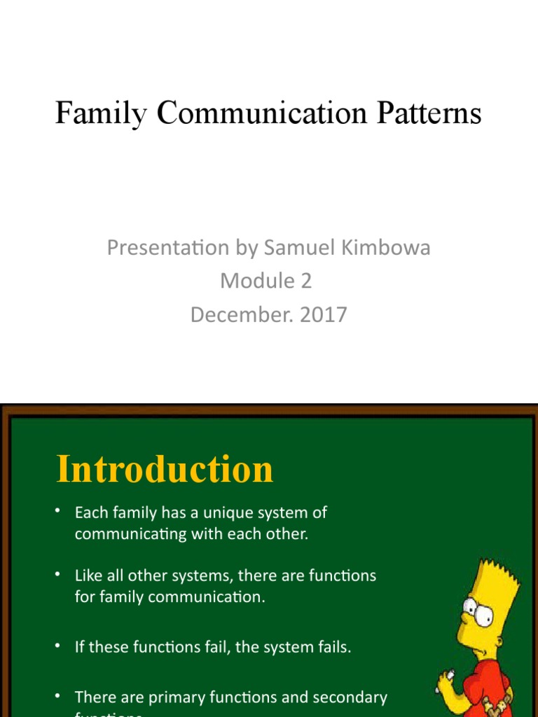 family communication patterns PDF Communication Gender Studies