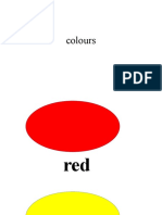 Powerpoint Slide about Colours