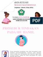 KEL 4 Prosedur Tindakan Ibu Hamil