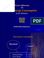 Factors Influencing The Total Energy Consumption in EAF