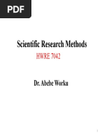 HSB Sba Outline | PDF | Data | Statistics