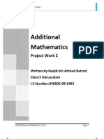 Additional Mathematics Folio Form 5