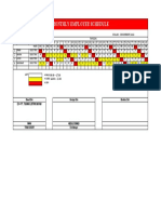 Jadwal Kerja Bulanan