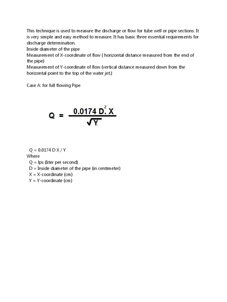 PIPE FORMULA PDF