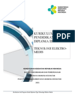 Tinjauan KURIKULUM D3 Teknologi Elektro-Medis 20 Juni 2022