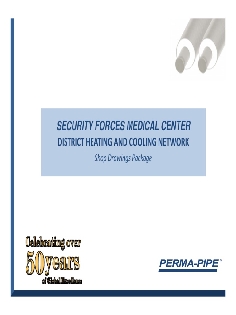 Security Forces Medical Center HVAC Design | PDF | Valve | Pipe (Fluid ...