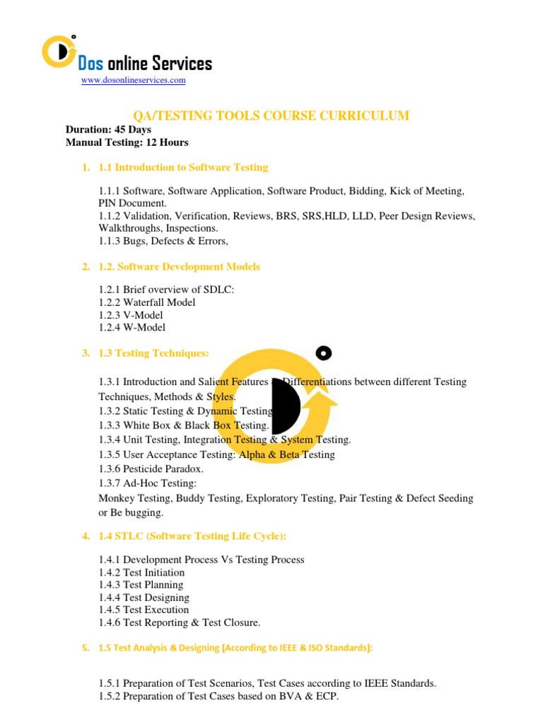 QA Testing Tools | PDF | Software Testing | Software Development