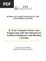 B.tech - CSE - AI & ML - 2020 - 2021 - Curriculum and Syllabus V4