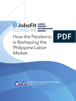 COVID 19 LMI Report How The Pandemic Is Reshaping The Philippine Labor Market Final