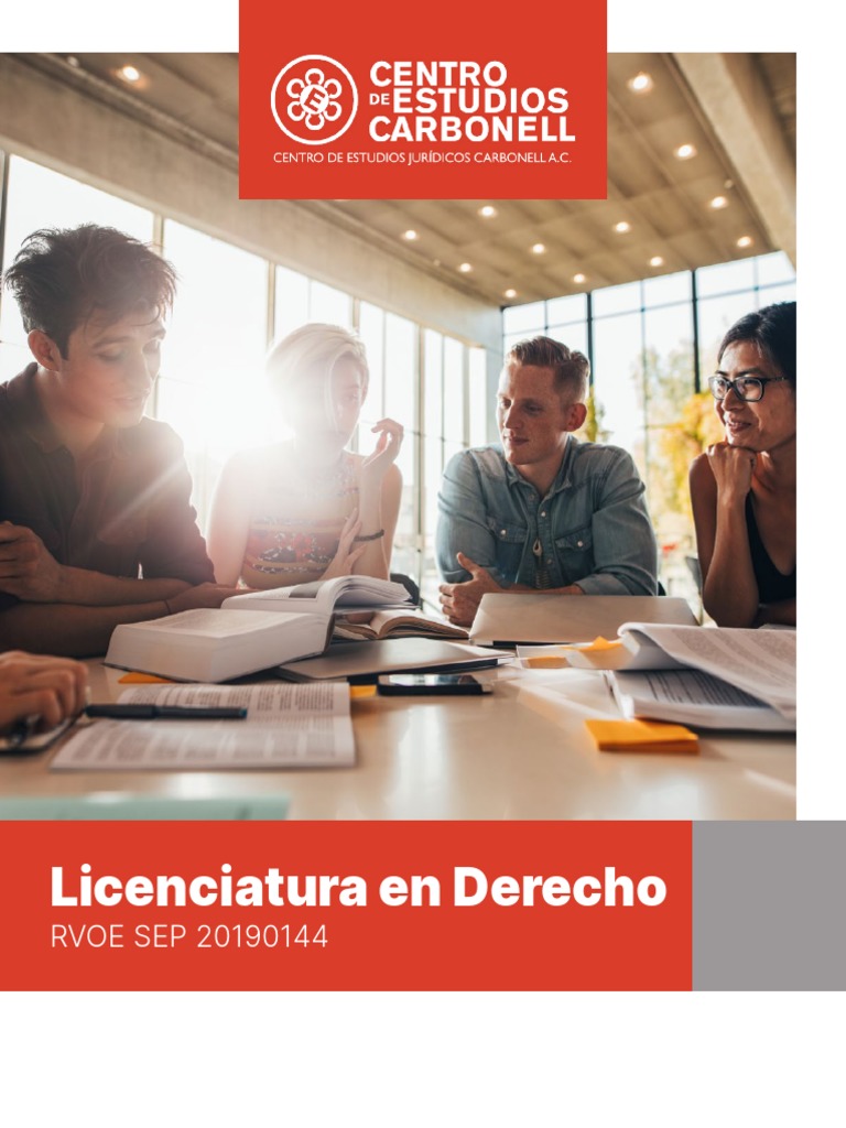 Licenciatura en Derecho | PDF | Método de enseñanza | Plan de estudios