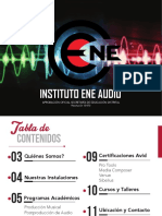 Pensum Progras Academicos ENE - Audio