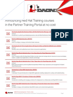 RH Training Courses in The Partner Training Portal 2022 02