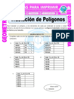 Traslación de Polígonos para Quinto de Primaria