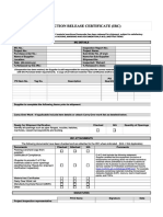 Qdoc - Tips - Inspection Release Certificate Template