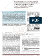 A Review On Maximum Power Point Tracking Techniques Under Partial Shading Condition